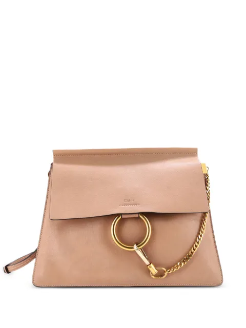 Chloé Pre-Owned Faye Leather Medium shoulder bag Neutrals MI3K5CG54R3LJ46M