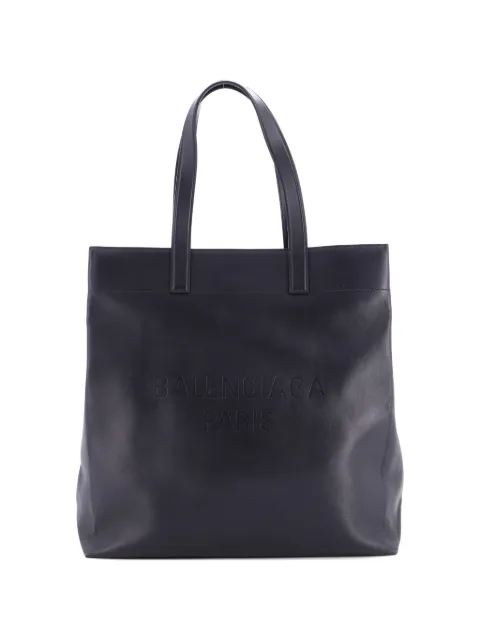 Balenciaga Pre-Owned Duty Free Leather North South tote bag Black MABMBKEVDN07A0VD