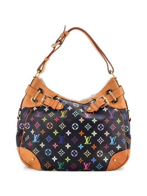 Louis Vuitton Pre-Owned Greta Handbag Monogram Multicolor hobo bag Black BX8BLN83AN94U4CL