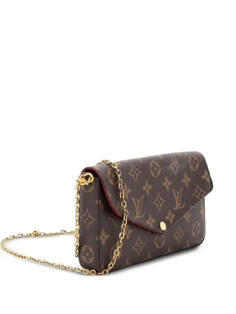 Louis Vuitton Pre-Owned Felicie Pochette Monogram Canvas crossbody bag Brown H88KF8YHG0GL4G0I