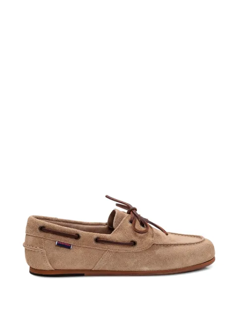 Sebago lace-up suede boat shoes Neutrals 771227W