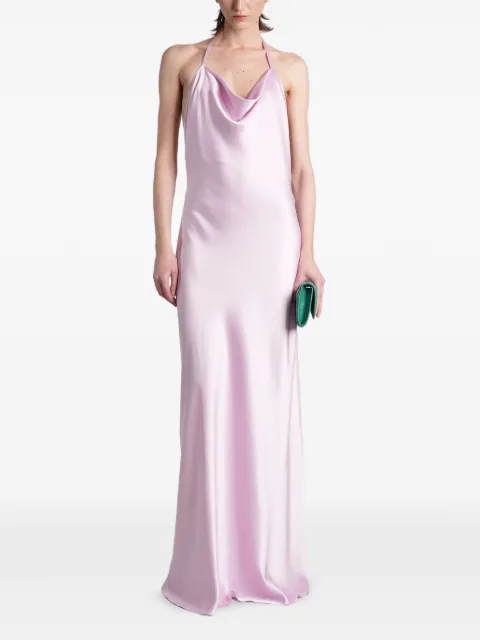 Stella McCartney open-back maxi dress Pink 6A06873FU302