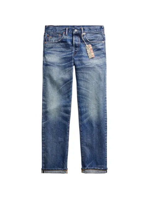 Ralph Lauren RRL slim-fit faded jeans Blue 782P14547