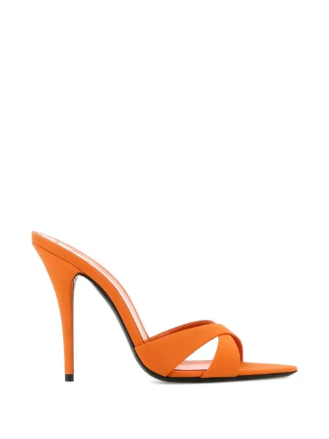 Saint Laurent 110mm Kirat sandals Orange 859308AAF3F
