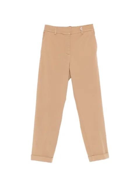 TELERIA ZED Alessia cuffed trousers Brown ALESSIAM16A