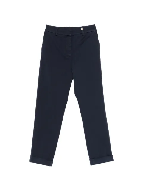 TELERIA ZED Alessia cuffed trousers Blue ALESSIAM16A