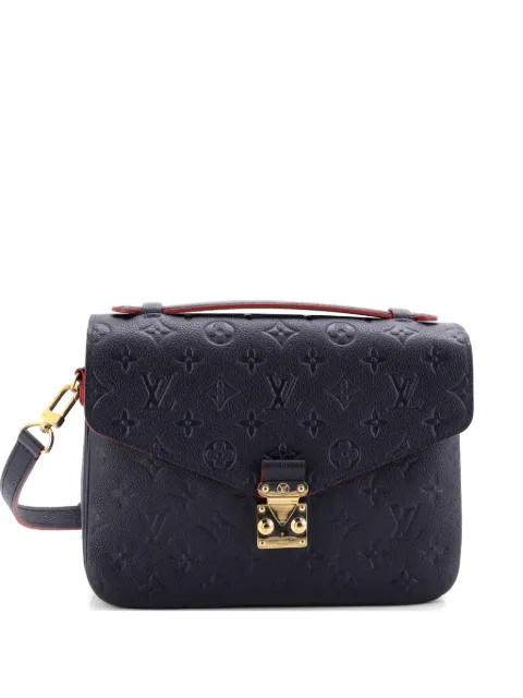 Louis Vuitton Pre-Owned Pochette Metis Monogram Empreinte Leather crossbody bag Blue 1KFGRKQOA8YMR2WT