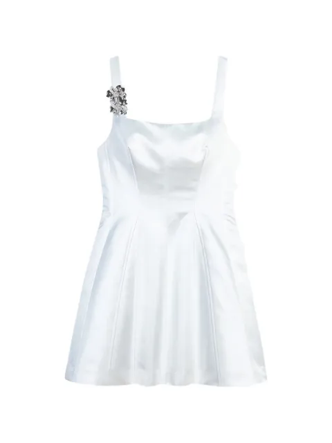 Maje short satin dress White MFPRO04602