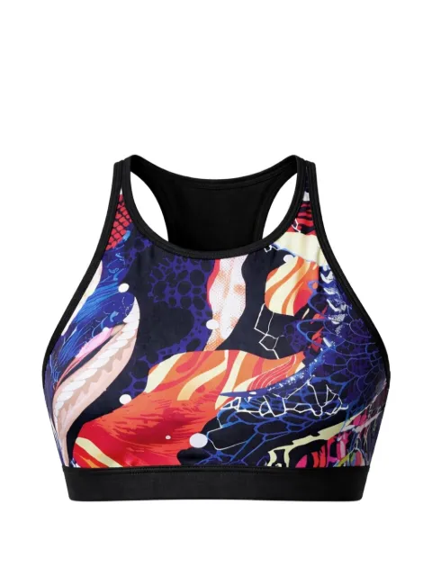 Reebok Yoga Graffiti sports bra Black S93805