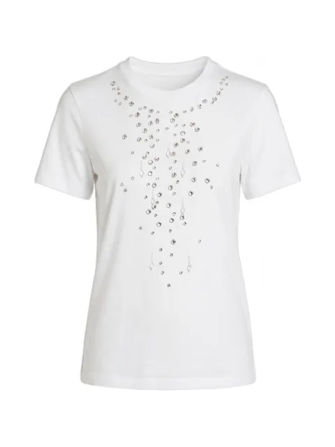 Marella Bianca embellished T-shirt White MLSSAIO2613971044200002