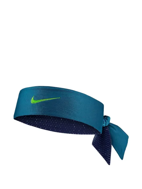 Nike logo-detail reversible head tie Blue N1001613415