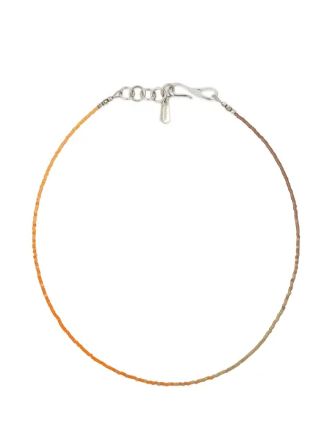 Paul Smith beaded necklace Orange M1ANECKUSHOW