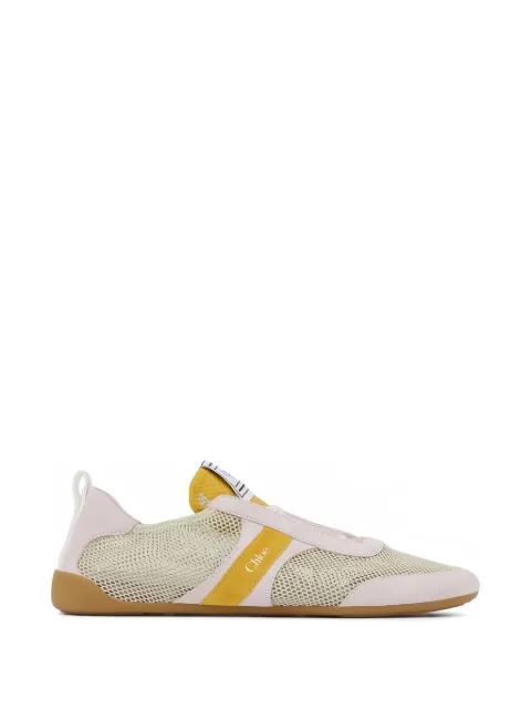 Chloé Kick logo-detail sneakers Neutrals CH26U15RWS