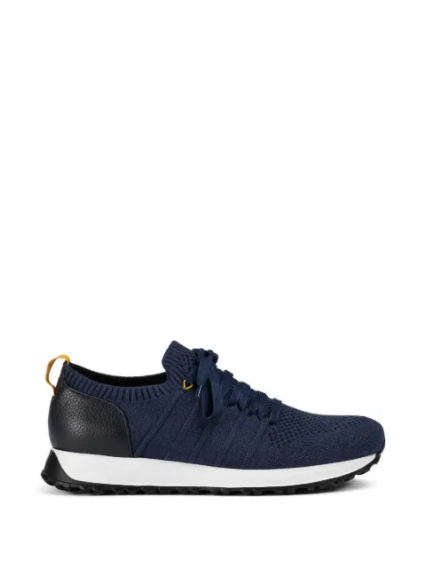 Doucal's heel-detail sneakers Blue DU3222SYDNPZ830NB00