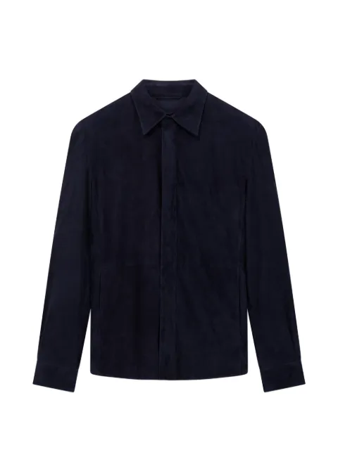 Giorgio Armani lambskin jacket Blue GM003273AF24924UB102