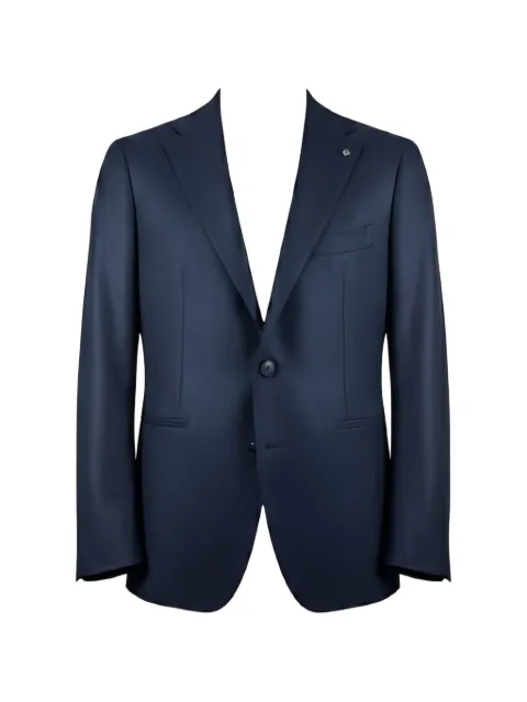 Tagliatore buttoned shawl-collar blazer Blue 1SMC22A010021
