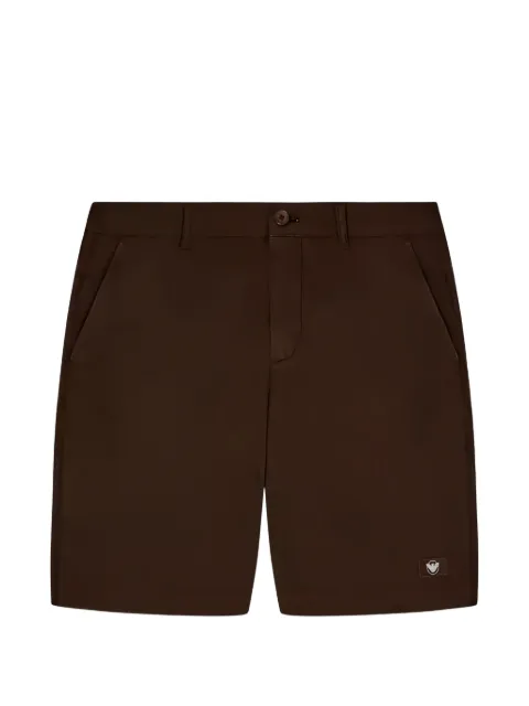 Emporio Armani cotton swim shorts Brown EM000591AF20428
