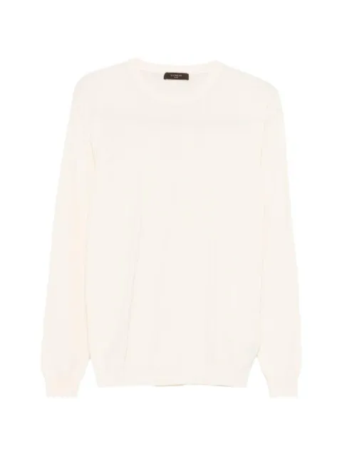 slowear crew-neck sweater Neutrals 810234ZY318