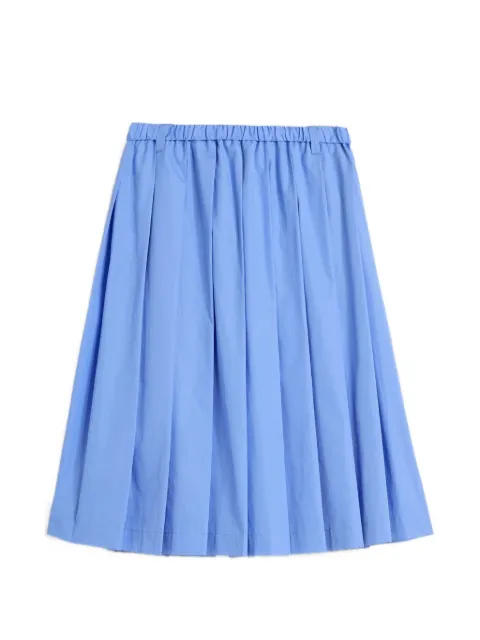 ASPESI pleated elasticated skirt Blue 2286C118098