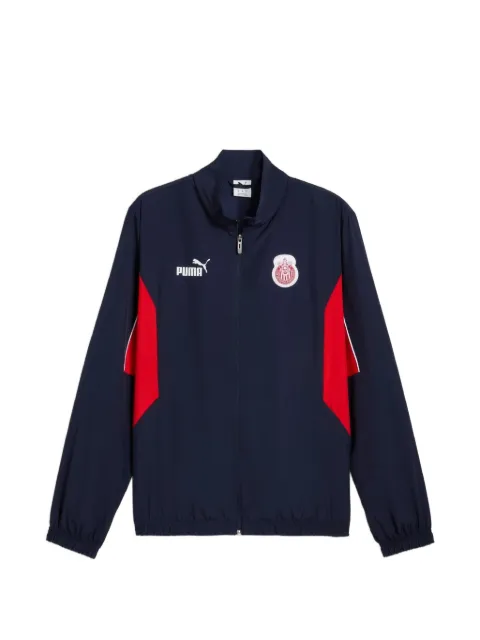 PUMA x Chivas de Guadalajara logo-patch full-zip jacket Blue 78145701