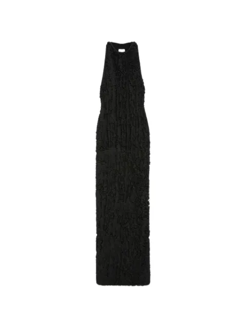 Max Mara ruffled dress Black 2611321013600