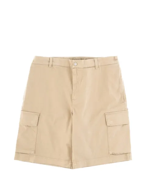 Woolrich elasticated-waistband cargo shorts Neutrals CFWOSH2001MRUT5262
