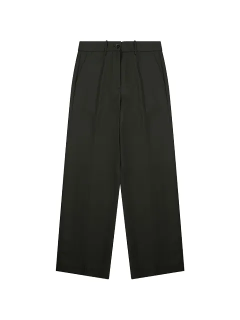 Nine In The Morning Fiamma wide-leg trousers Green FMM15FIAMMA