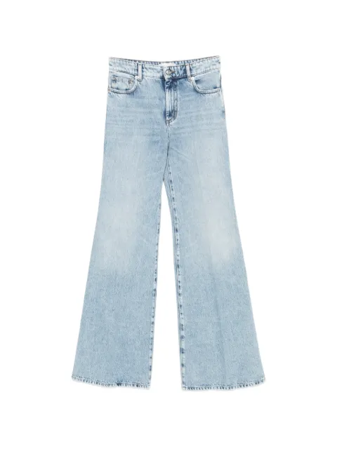 Sportmax Zero flared-leg jeans Blue 2612181012600