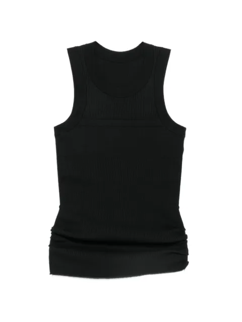 sacai ribbed-knit tank top Black 2608400