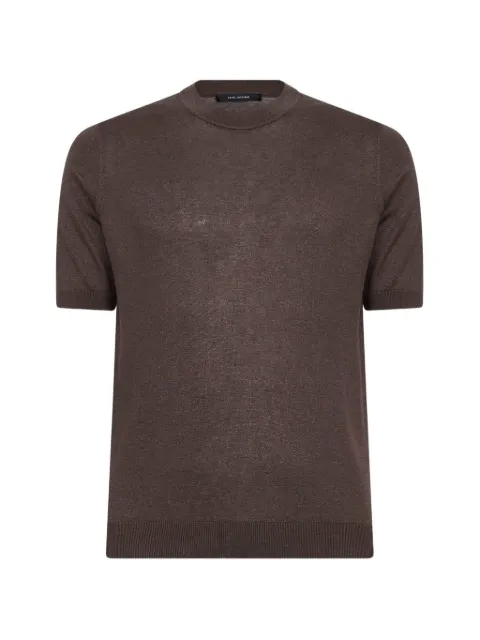 Tagliatore short-sleeve T-shirt Brown JOSHGSE2603184