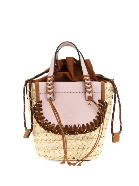 CUBA LAB raffia tote bag Neutrals 8051944590289PINKBRICK