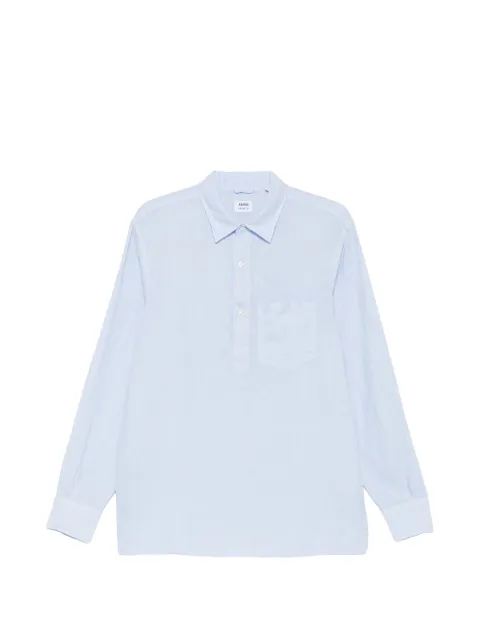 ASPESI half-button shirt Blue S6ACE65C195