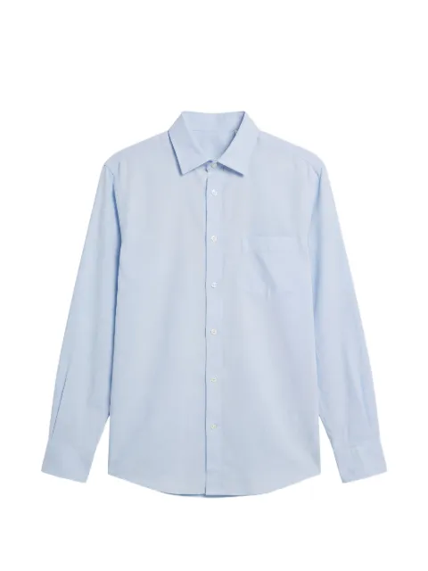 HARTFORD Paul pocket shirt Blue BF0100265