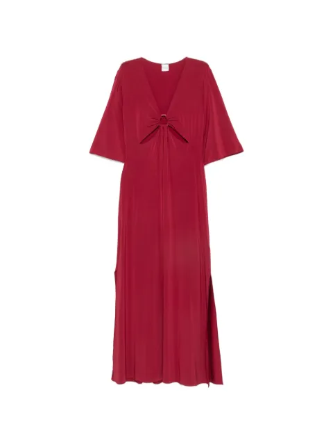 Max Mara Bchriga cut-out ring-detail dress Red 2616621019600