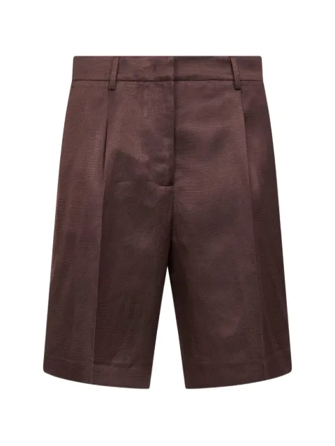 PT Torino pleated shorts Brown CDBSSMZ00STDSP140170