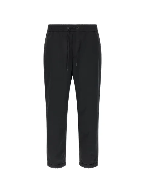 Moncler logo-patch track pants Black L10912A00022599DW