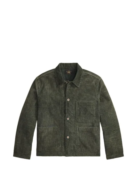 Ralph Lauren RRL corduroy patch-pocket jacket Green 782P14112001