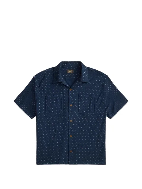 Ralph Lauren RRL star-print shirt Blue 782P14462