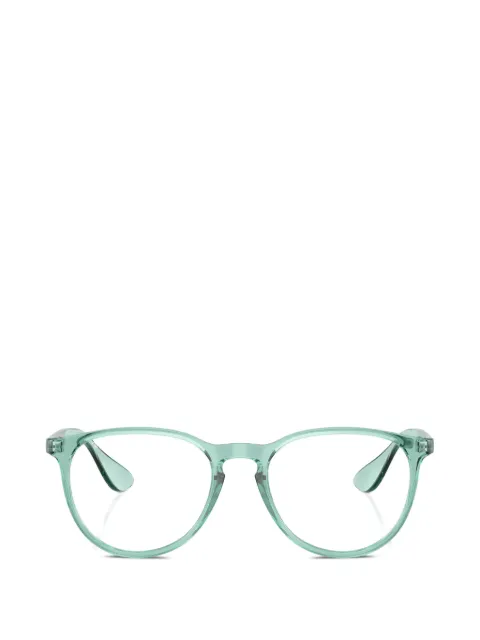 Ray-Ban round-frame sunglasses Green 0RX7046