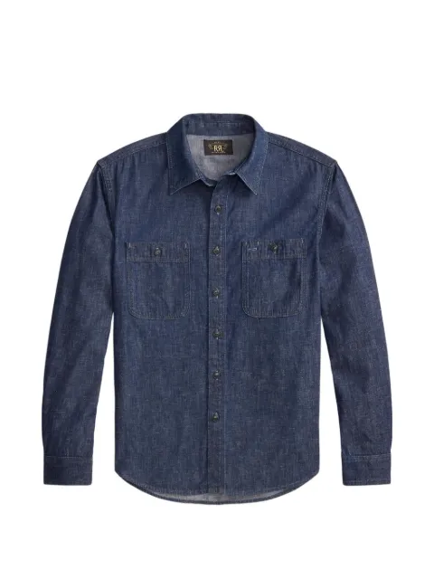 Ralph Lauren RRL buttoned shirt Blue 782P14813001