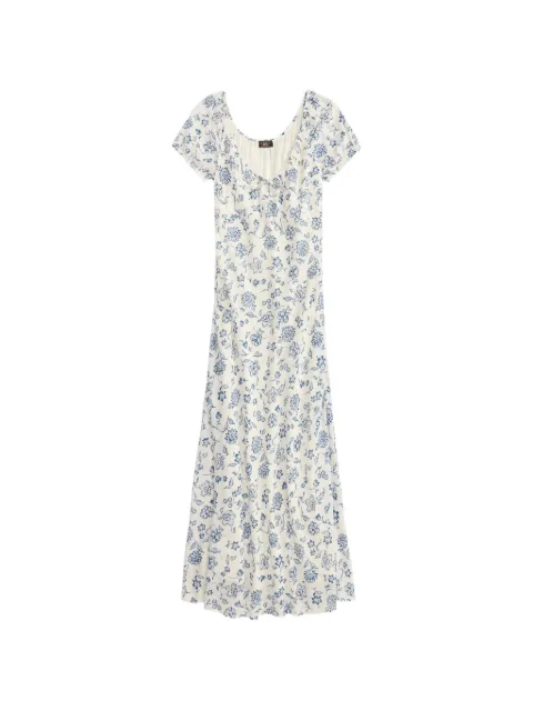 Ralph Lauren RRL floral-print maxi dress White 282P17007