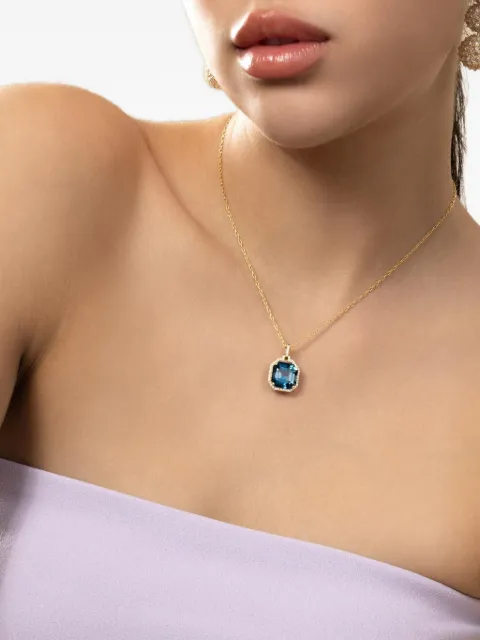 Goshwara London blue topaz and diamond necklace Gold JP0329LBTY
