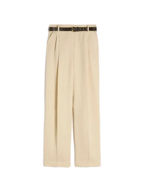 Max Mara Sumero belted trousers Neutrals 6131036206028