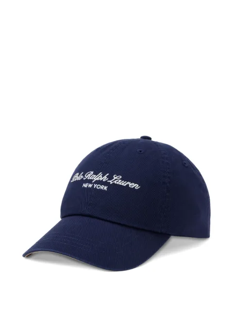 Polo Ralph Lauren logo-embroidered cotton cap Blue 710B26761001