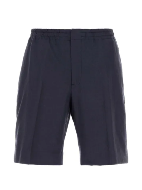 Zegna elasticated waist shorts Blue RUHI35A3TB14