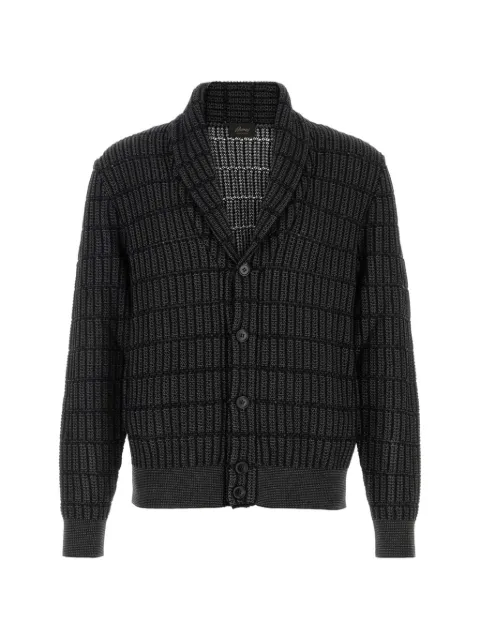 Brioni button cardigan Black UMIQ0LPDK13