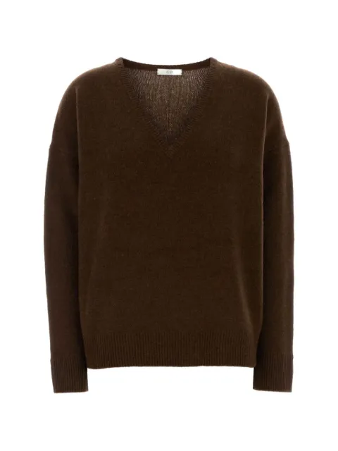 Co V-neck cashmere sweater Brown 7931CMRCORE