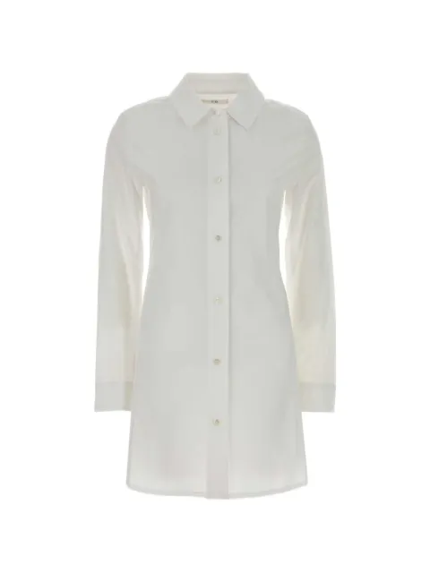 Co poplin long-sleeve shirt White 1236ACPPS26