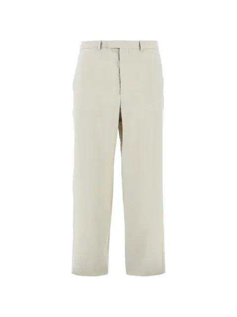 Emporio Armani belt-loop trousers Neutrals EM005059TE20387
