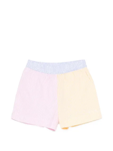 MC2 Saint Barth Meave striped shorts Pink MEA002